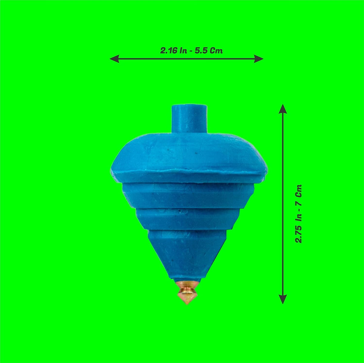 Spinning Top Trompo, Sturdy Steel Point for Enhanced Stability - image 2