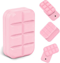 Fidget Toys Adults Magnetic Desk Toy Metal Fidgets Slider - Chocolate Pink