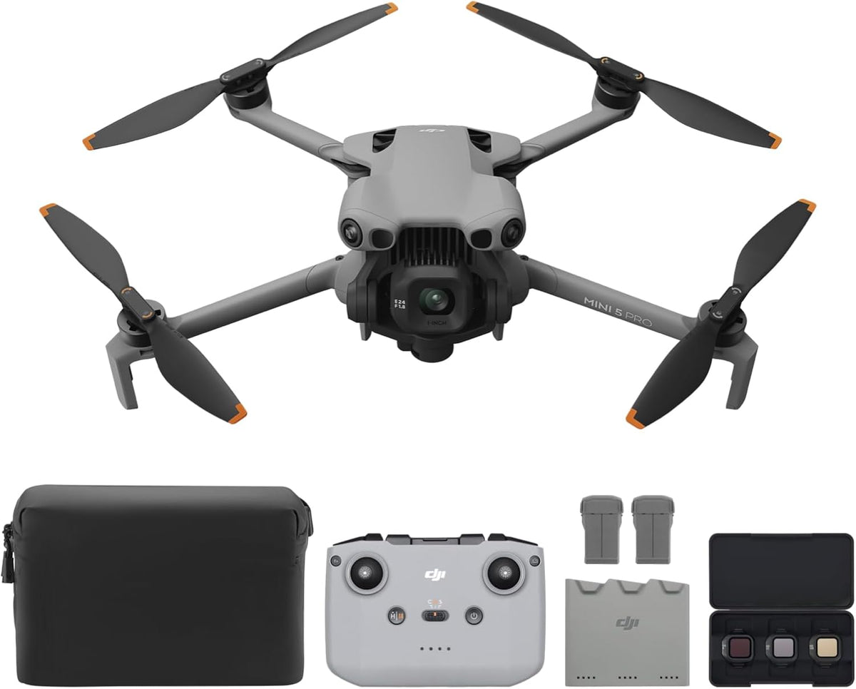 DJI Mini 5 Pro Fly More Combo With DJI RC 2 - DJI Mini 5 Pro Fly More Combo (DJI RC-N3)