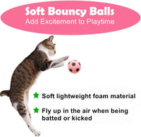 Foam Soccer Balls Cat Toys 100 Pack - 24 Pack - image 4