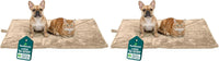 FurHaven ThermaNAP Self Warming Cat Mat - Large - 36"L x 24"W (Pack of 2) / 크림