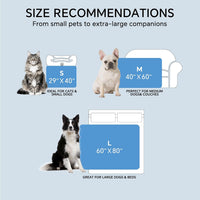 Luciphia Q-MAX>0.4 Cooling Dog Blanket Breathable Cold Pet Puppy Blue - Blue / 40x60 inches - image 4