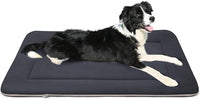 Magic Dog Bed - Soft Crate Pad Mat for Medium/Large Dogs, 36 Inch Machine Washable Kennel Pad with Non-Slip Bottom, Dark Gray