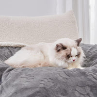 Pet Blankets for Cats, Waterproof Cat Blanket Washable - Grey / 25"x30" - image 3