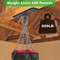 Dolibest Ceiling Mount Swing Hanger Heavy Duty Swing Set Hook - 4 Holes Ceiling Anchor-1 Pack - image 2