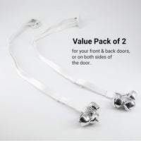 SVD.PET Puppy Bell Doorbell, Dog Bell for Potty Training - 2-PACK / White - image 3
