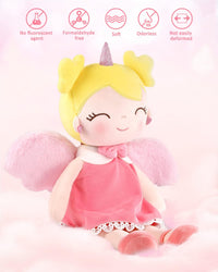 GAGAKU soft baby doll in a floral print rag doll style for toddlers - view 27