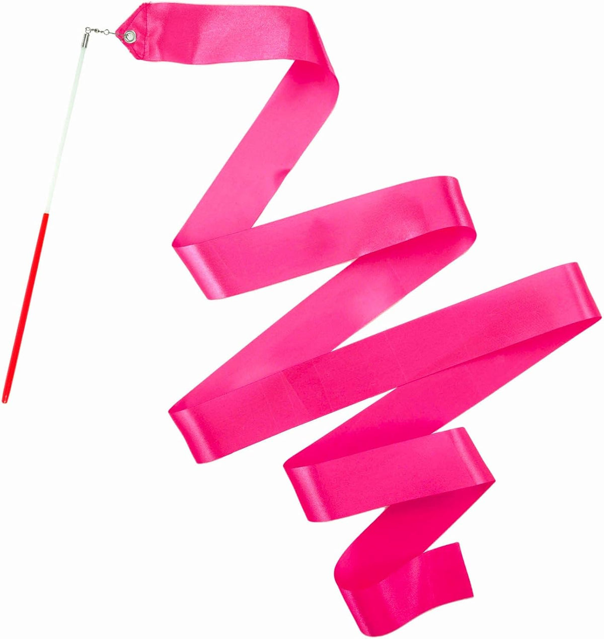 12PCS Red Dance Ribbons, Red Party Favors - Hot Pink 12PCS - image 2