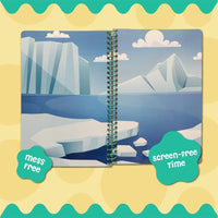 Stick4Ever Jelly Sticker Book, for Kids, Waterproof - Animals - image 3