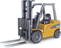Dollox Die-cast Excavator Backhoe Front Loader Truck 1/50 Metal - Forklift