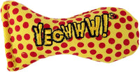Yeowww! Catnip Stinkies Catnip Sardine Cat Toy, Dots - Yellow/Red / Pack of 1