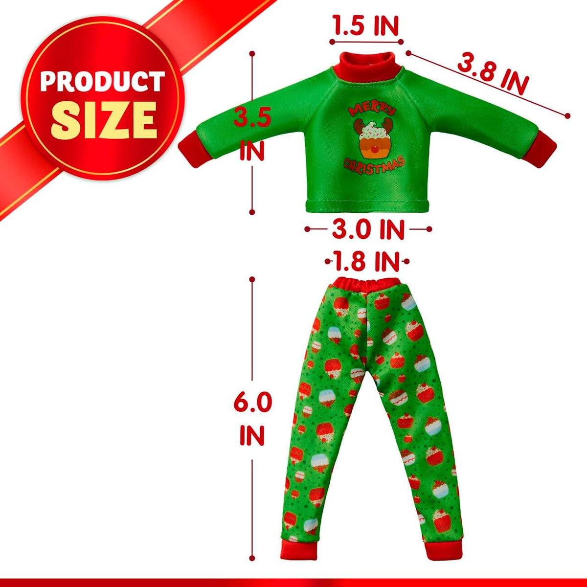 JOYIN 4 Pcs Christmas Elf Accessories - Cute - image 3