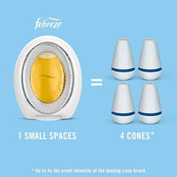 Febreze Small Spaces Air Freshener, Wild Berries, Odor Eliminator for Strong Odors (Pack of 6)