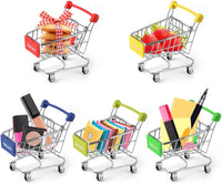 Shindel Mini Shopping Cart, Red Handle & Sign – Fun for Kids & Family - image 4