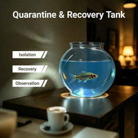 Koller Products 1-Gallon Plastic Oval Fish Bowl - image 3