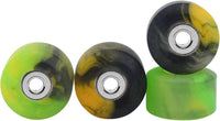 Teak Tuning Apex 61D tie dye swirl urethane fingerboard wheels, 7.7mm - view 6