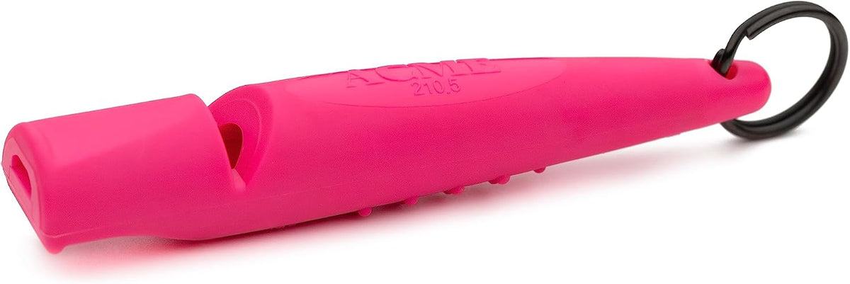 ACME Alpha 210.5 Dog Training Whistle with Enhanced Ergonomic Grip. - Day Glow Pink