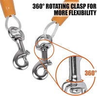 BV Dog Tie Out Cable 30 Feet - 90lbs/ 25ft/ Silver / Pair - image 4