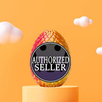 Zobetro 3D Printed Dragon Easter Basket Stuffers Surprise Egg - Red - image 2