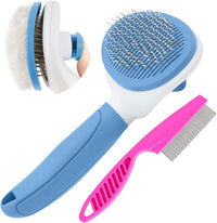 Cat Brushes for Indoor Cats - Blue