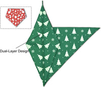 Halloween Dog Bandanas, Pumpkin and Cute Ghost Pet Scarf - Christmas Dog Bandana - image 4