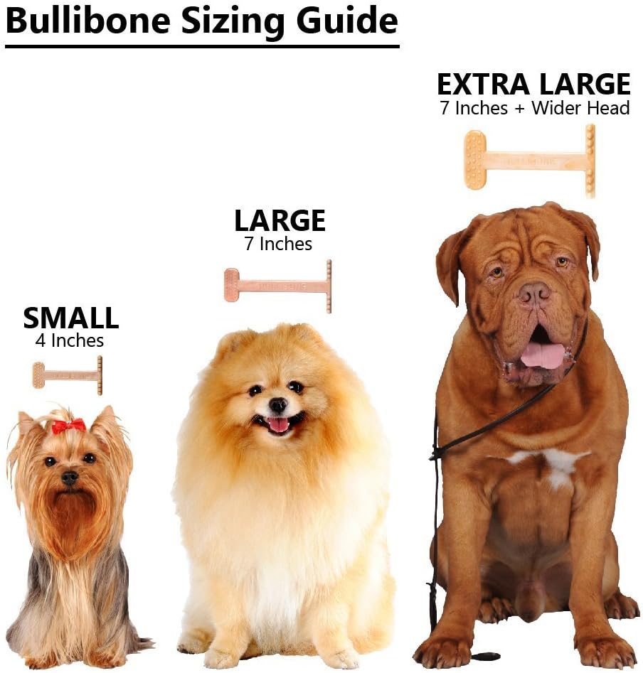 Bullibone Nylon Dog Chew Toy for Aggressive Chewers - Bacon / XL - image 3