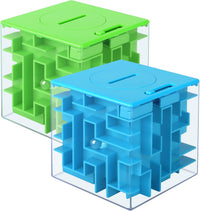 2 Pack Money Maze Puzzle Box - 2 Pack