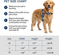 Dog Door for Sliding Glass Door - White / Medium - image 4