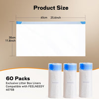 Automatic Litter Box Self Cleaning - Trash Bags 3 Rolls - image 2