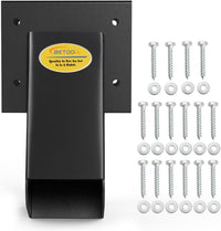 BETOOLL A-Frame 2 Brackets Swing Set Bracket with Mounting Hardware – Fun for Kids & Family - Middle Bracket(Black)