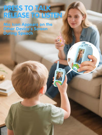 Video Walkie Talkies for Kids - Unicorn Pink - image 3
