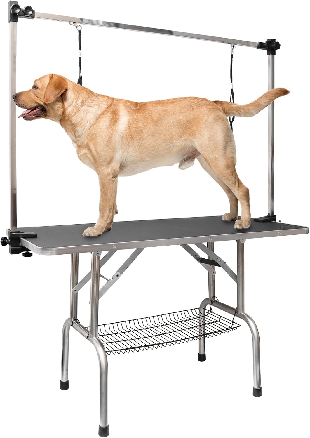 ROOMTEC 46" Dog Grooming Table - Black / 46in