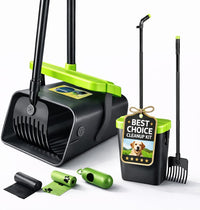 Pooper Scooper Swivel Bin & Rake Kit with 35 Bags