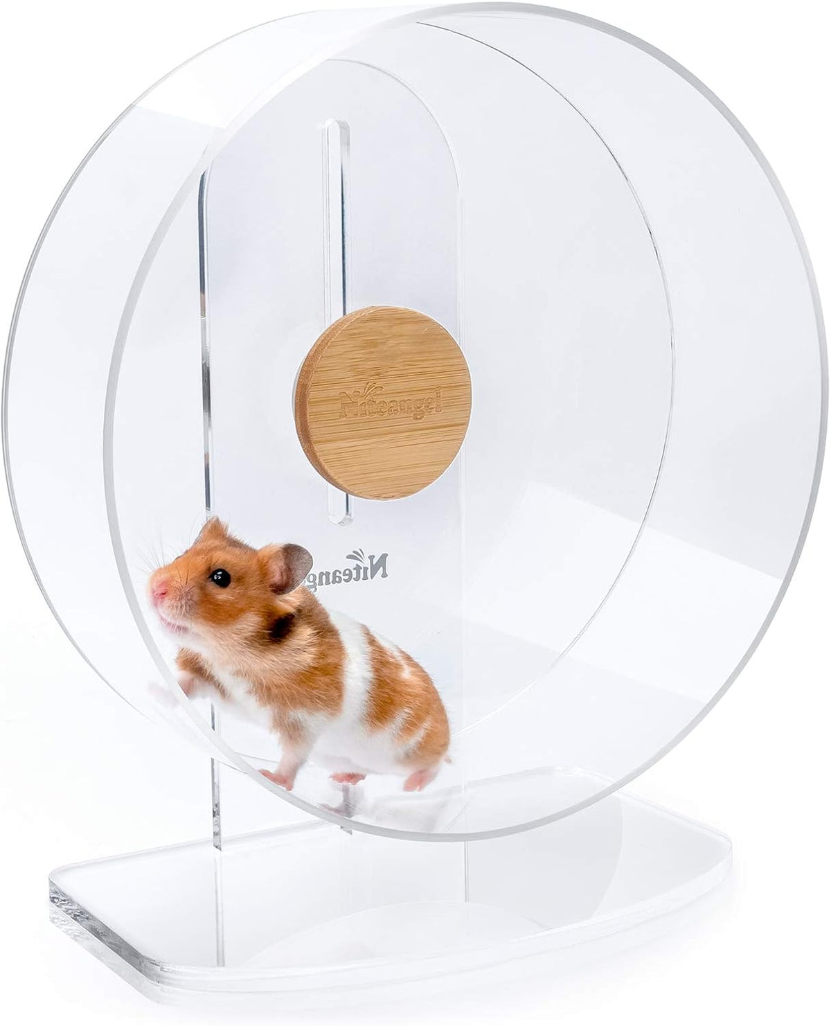 Niteangel Silent Hamster Exercise Wheel - Medium - Wider Version