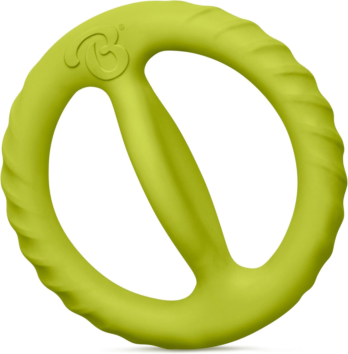 Benebone Natural Rubber Tug Interactive Dog Toy – Essentials for Dogs - Flat Tug / One Size