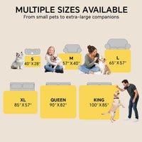 Waterproof Pet Blanket, Liquid Pee Proof Dog Blanket for Sofa Bed Couch, Reversible Sherpa Fleece - M (57" x40") / Concord Grape-thicken - image 4