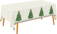 Fall Thanksgiving decorations, Disposable Tablecloth - Christmas tree