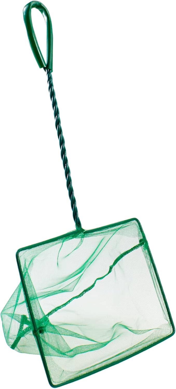 AQUANEAT 8 Inch Aquarium Fish Net - 8"L x 6"W x 10.5"H