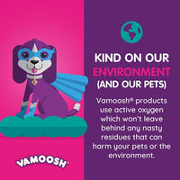 Vamoosh Pet Hair Dissolver | No Harmful Chemicals | Safe for Pets | Patented Pet Hair Dissolving Formula | Removes Odor | Dissolves Dog, Cat & Animal Fur | Easy to Use | 3 Sachets (Pack of 2)