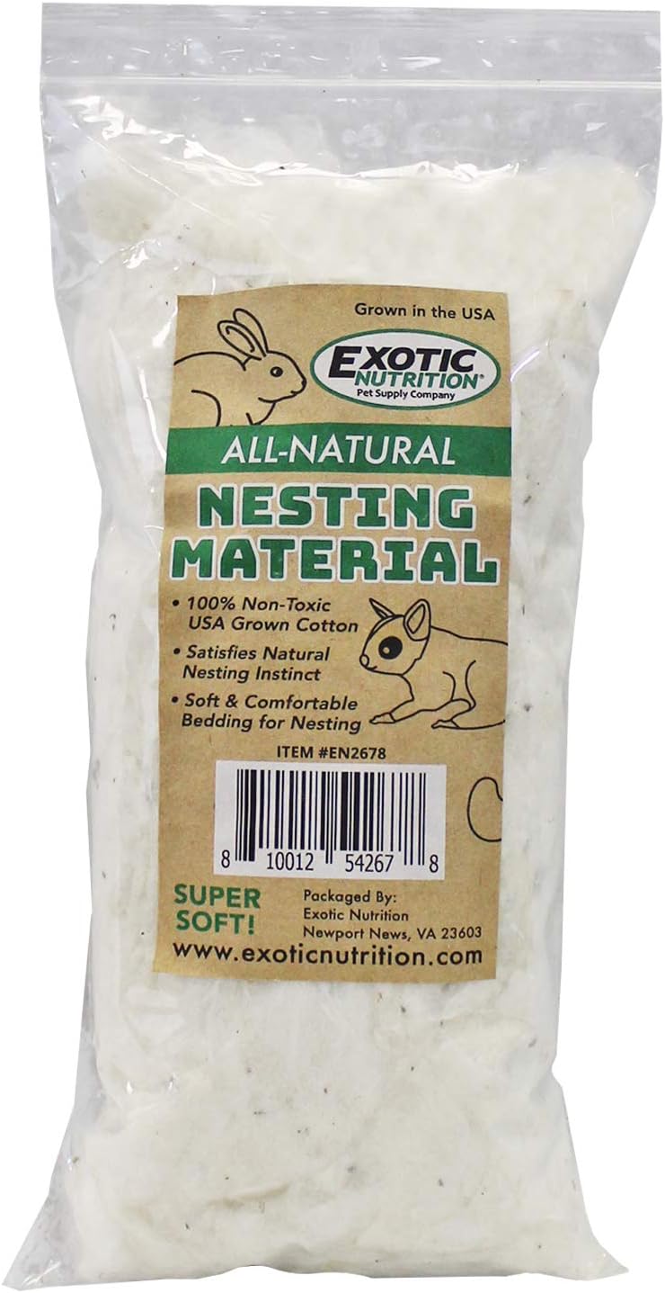 Exotic Nutrition All-Natural Nesting Material - 1.5 oz.