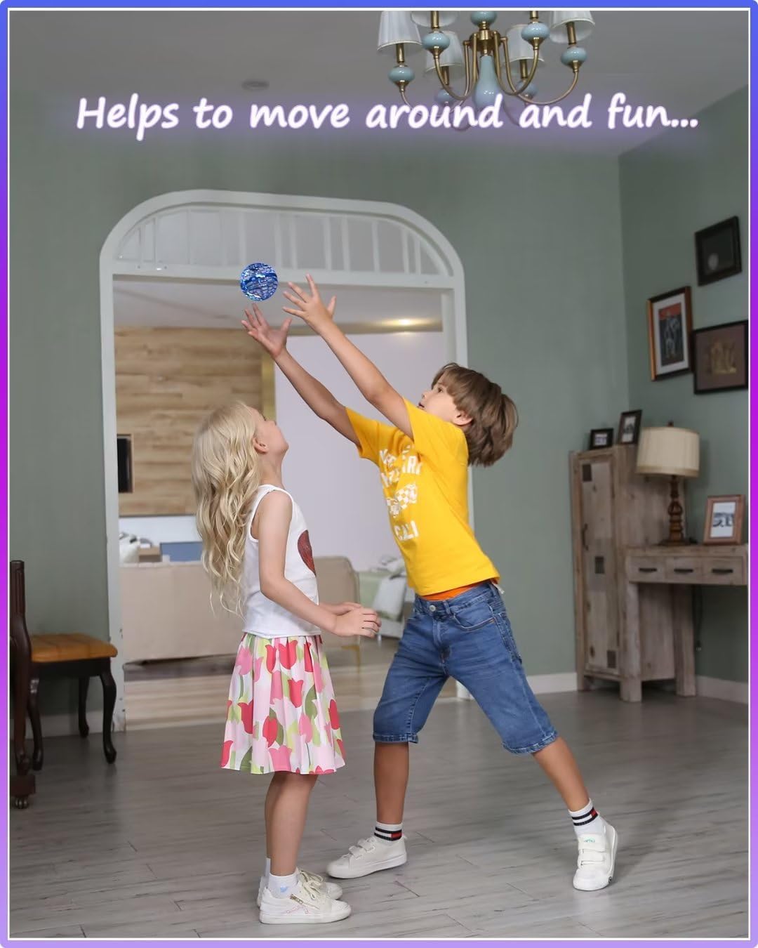 ATHLERIA Magic Flying Orb Ball, Boomerang Hover Balls - Flying Ball Only / Pink - image 4