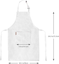 Aurya kids apron and chef hat set in light blue with front pocket and adjustable strap - view 22