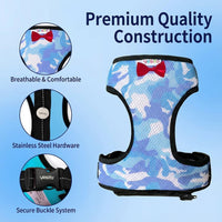 Adjustable Chicken Harness Diaper - Small / Camouflage blue - image 4