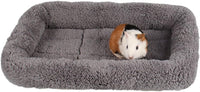 Enjoying Cat Mat Bed 16" x 22" Pet Bed with Pillow Around for Dogs - Small(Rectangular) - image 4
