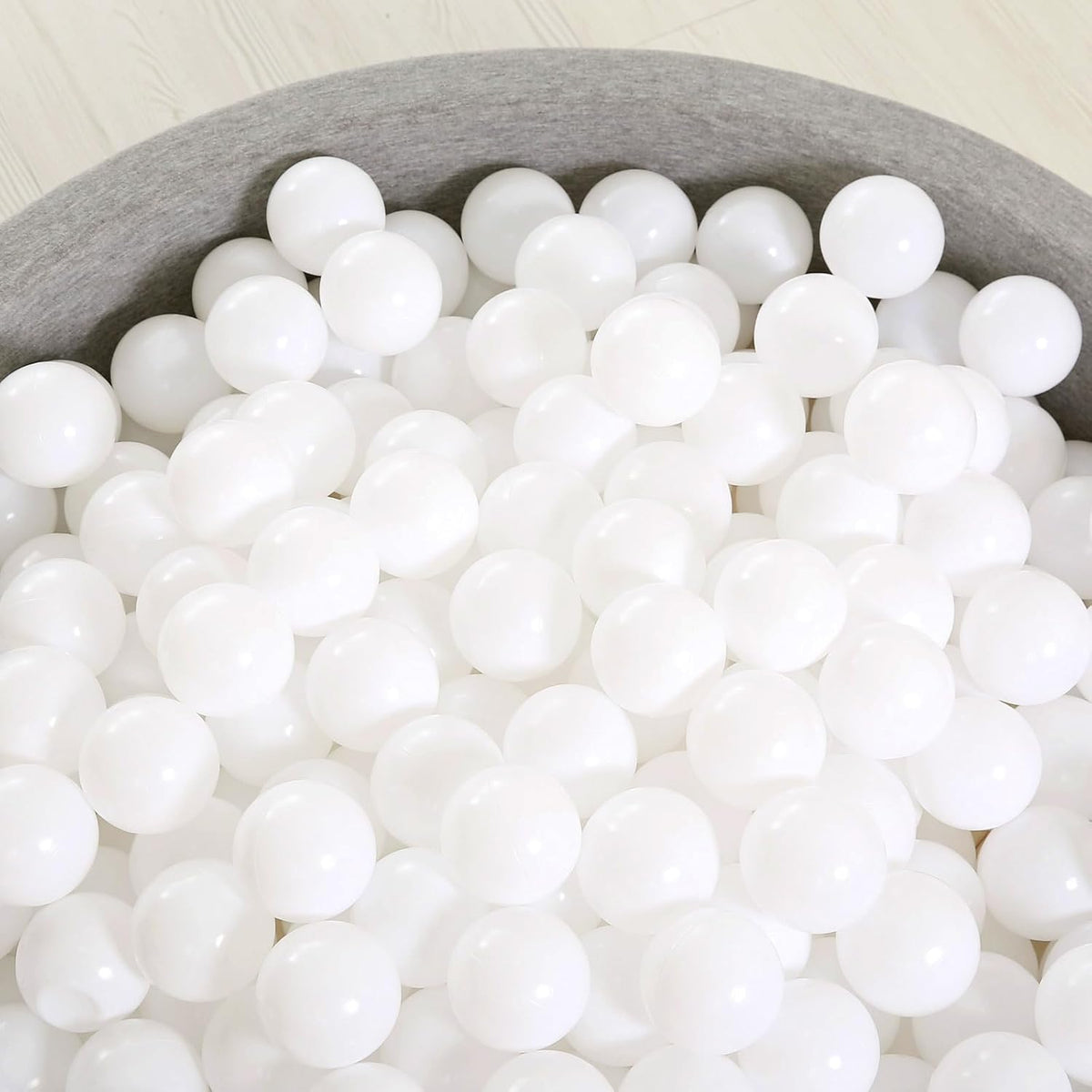 Heopeis green ball pit balls, 2.75 inches, crush proof plastic for kids - view 23