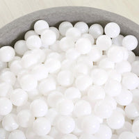 Heopeis 50 pack 2.75 inch pearl white plastic ball pit balls - view 23