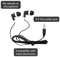 Wjjitan kids bulk earbuds, wired 3.5mm earphones in ten mixed colors - view 7