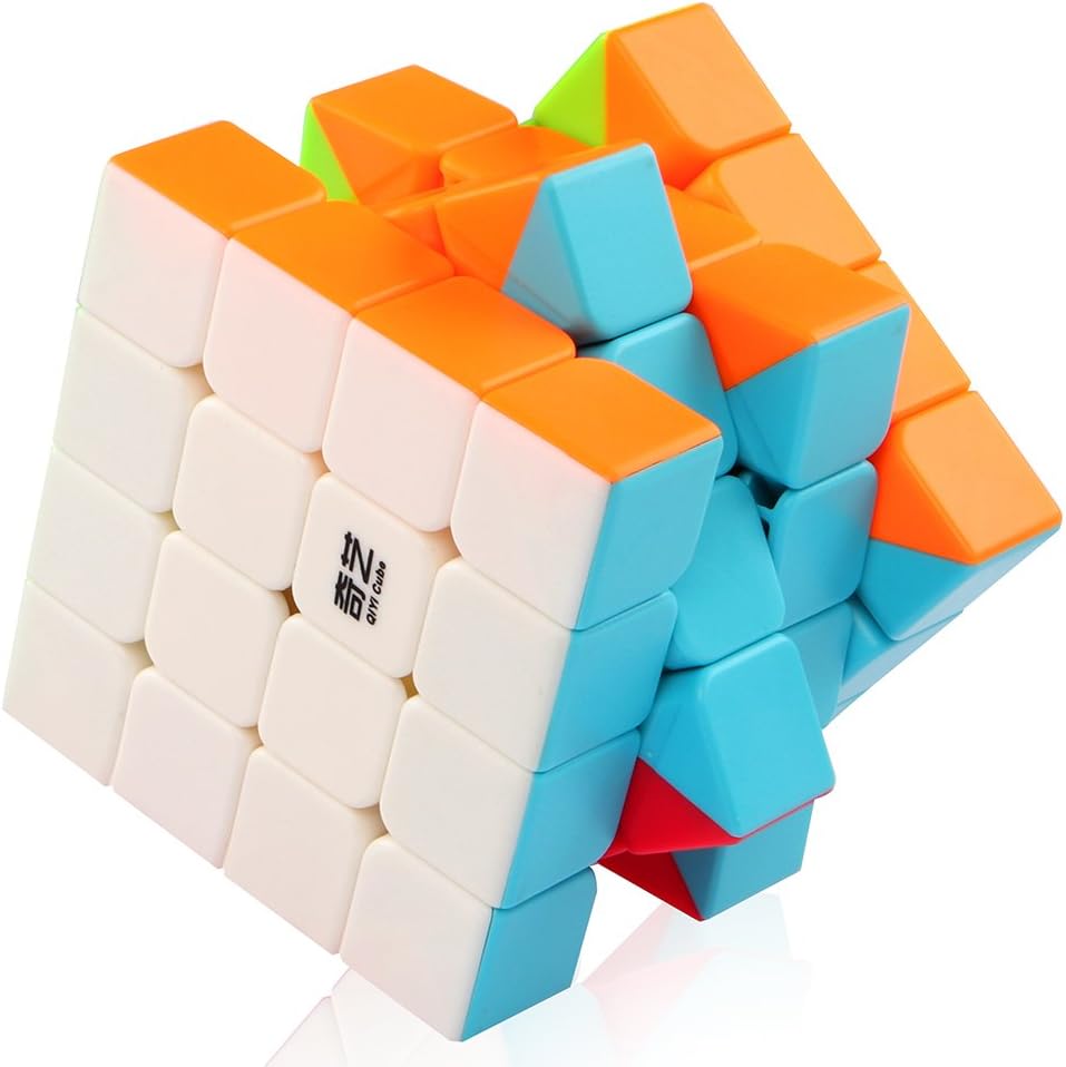 D-FantiX QiYuan S stickerless 4x4x4 speed cube with frosted surface - view 3