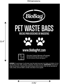 BioBag Compostable Dog Poop Bags, Standard Size, Plant-Based - Standard Bags - image 2