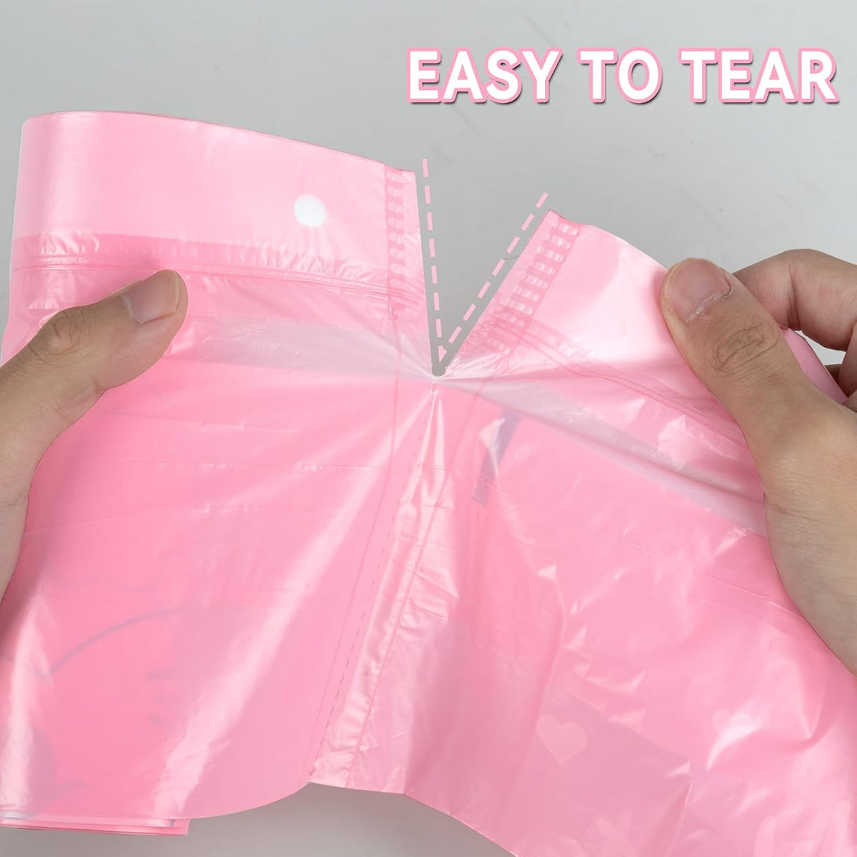 ANWA 40 Count Automatic Litter Box Bags - 20 Count (Pack of 6) / Pink Kitten - image 4